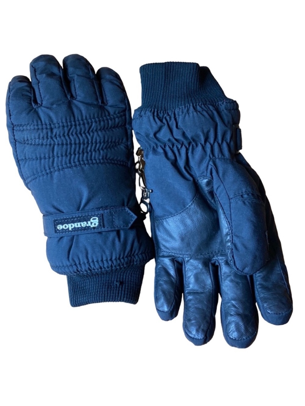 Grandoe Black Winter Ski Gloves Ladies Large